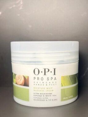 OPI Pro Spa Moisture Whip Massage Cream 🌿 Ultra Hydrating NEW